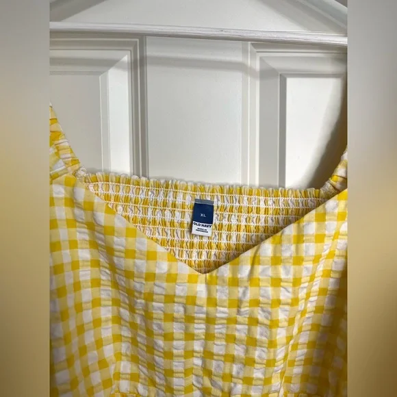 Old Navy Gingham Mini Dress NWT - Picture 3 of 3